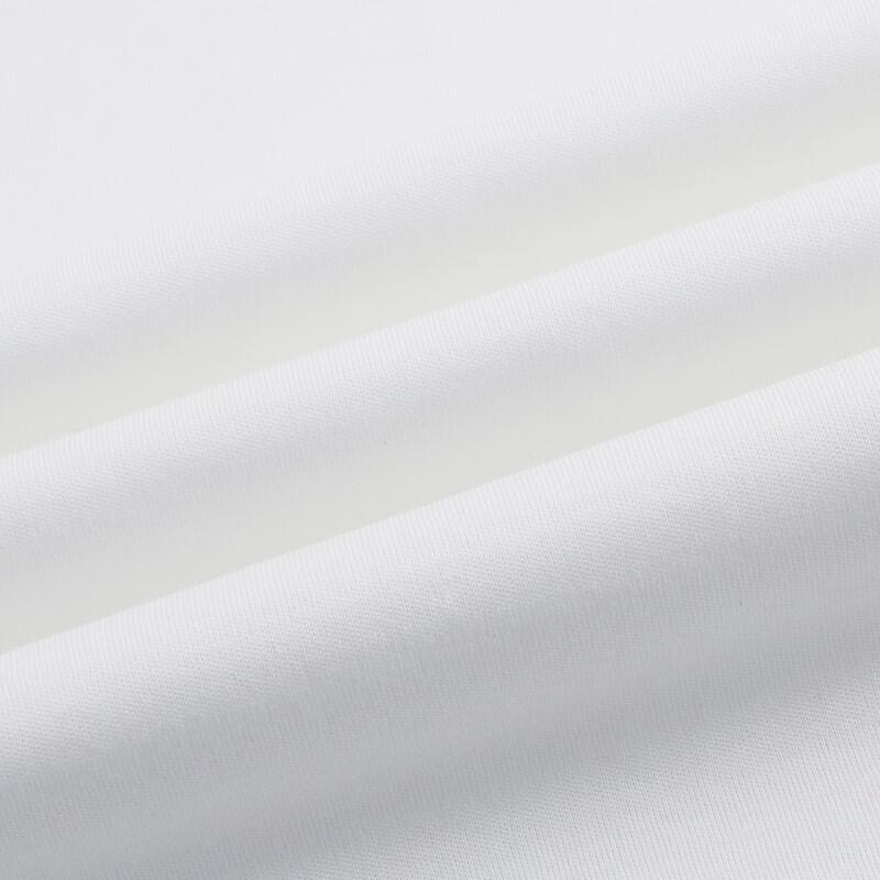 MONTAGUT Men's Embroidered Crew Neck Cotton Blend Short Sleeve T-Shirt