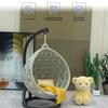 White Miniature Hanging Chair Scene Model Doll House Furniture Model  Doll House Accessories