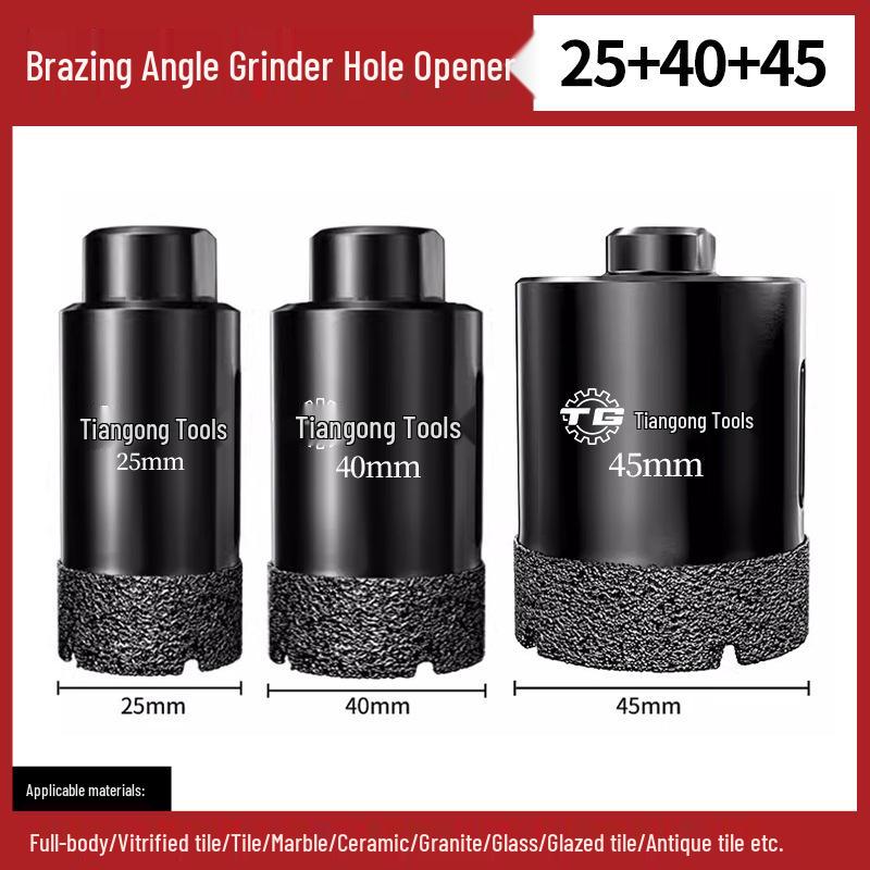 Tiangong Multi-Material Dry Drill Bit for Angle Grinders (Tile, Marble, Glass)