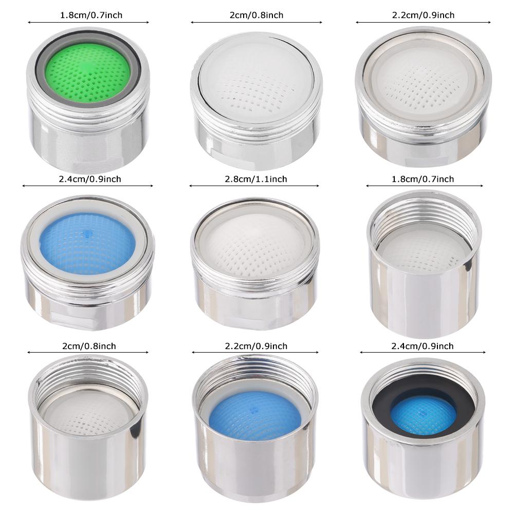 18/20/22/24/28mm Filter Nozzle Male Famale Tap Aerator Water Saving Faucet Accessories Bathroom Kitchen Home Improvement