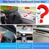 Dashboard Cover Dash Cover Mat Pad Carpet Custom for Jeep Grand Cherokee 2011-2021 Accessories(NOT for Jeep Cherokee & Grand Cherokee L) Anti-Skid