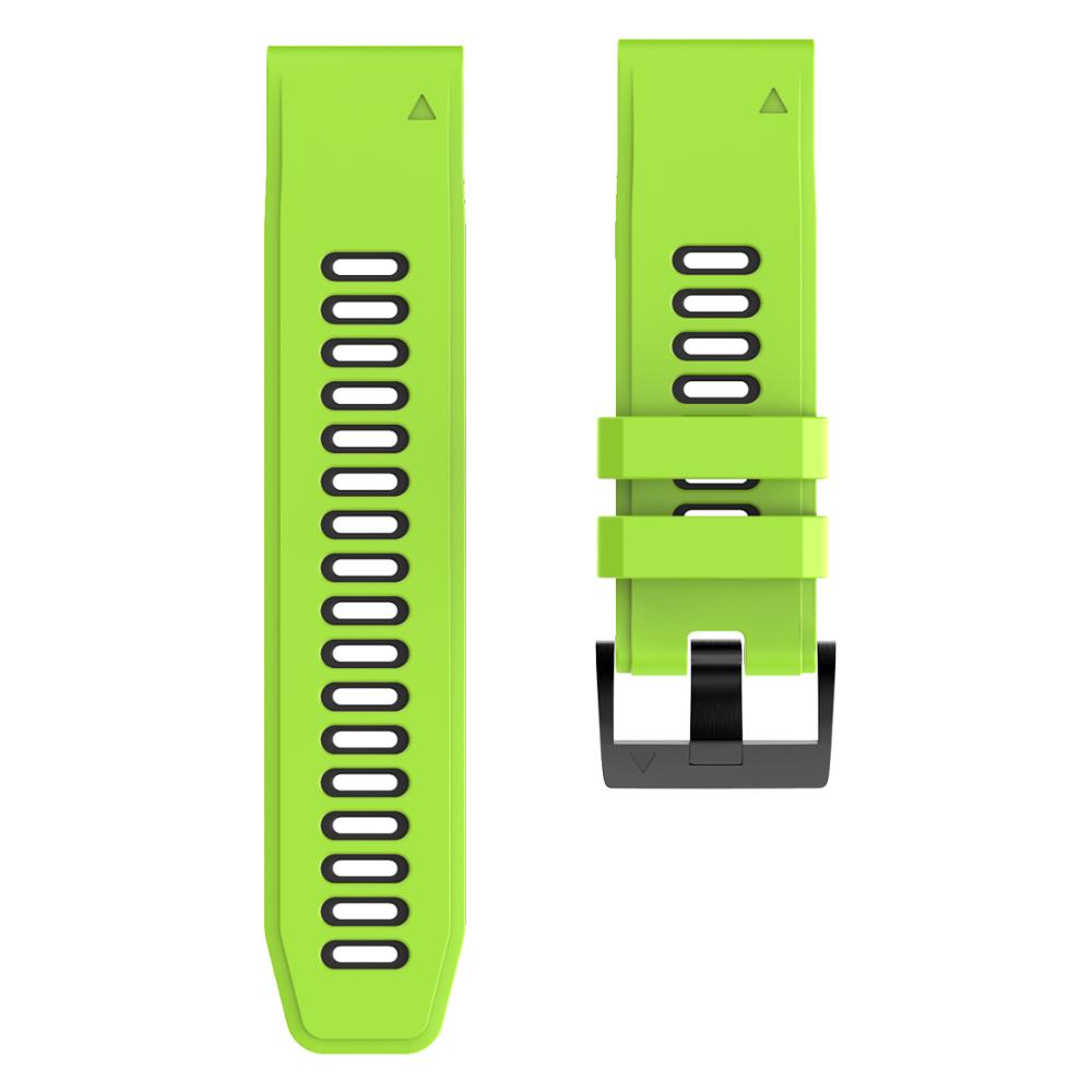 20mm Schnellwechsel-Armband für Garmin Fenix 7S 42mm Solar 6S Pro 5S Plus/Instinct 2S 40mm/Descent Mk2S Silikonband 26mm 22mm