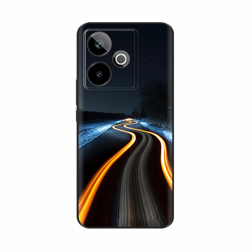 For Realme GT 7 Case Silicone Soft TPU Phone Back Cover For Realme GT 7T Case Cute Cartoon Cases For Oppo Realme GT7 Fundas Bags