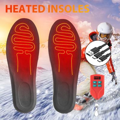 Elektrické vyhřívací vložky Zimní ohřívače nohou Outdoorové sporty Přizpůsobitelné Přesná regulace teploty Vyhřívané vložky