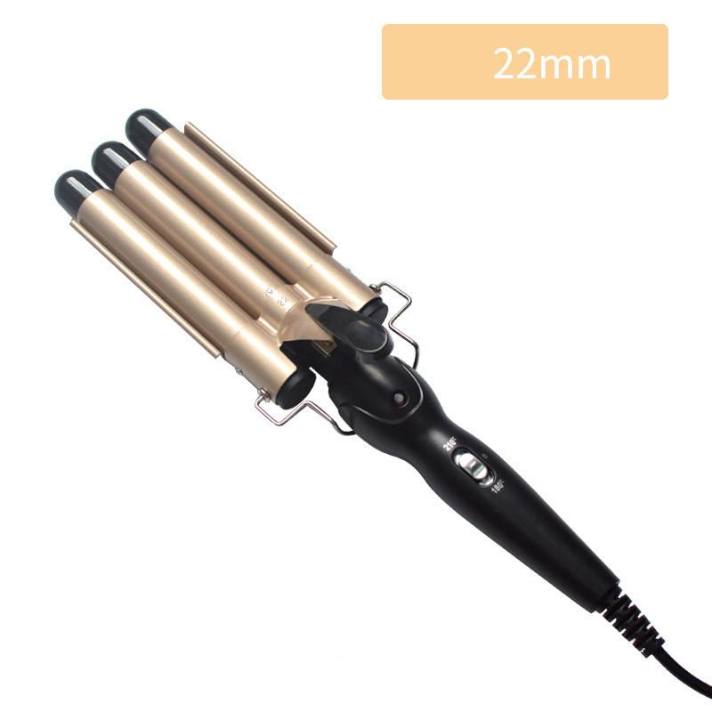 Ceramic Hair Salon 3 Barrel Hair Wave Waver Curling Iron Hair Wand Curler