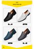 Men's Plus Size Summer Cowhide Casual Loafers - Slip-On Leather Driving Shoes