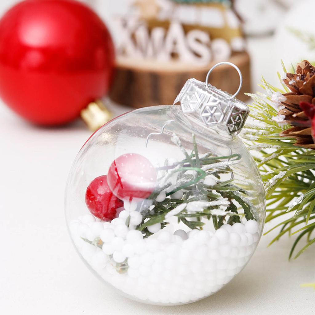 Christmas Tree Baubles 30pcs Decorations Hanging Holiday Festival Home Decor