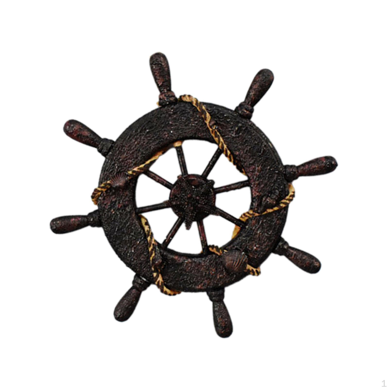

Настінна прикраса, Штурвал, Підвісний, Декор для фотоаксесуарів 23cm