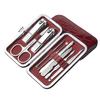 1 Set Manicure Kit Portable Easy To Store with Box Safe Comfortable Case for Personal Use