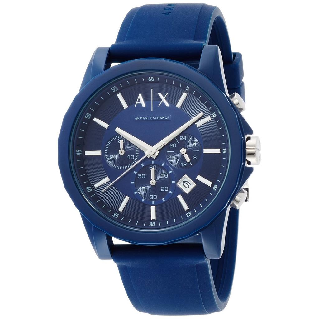 Мужские повседневные наручные часы A|X Armani Exchange - Легкие спортивные часы с силиконовым ремешком AX1327