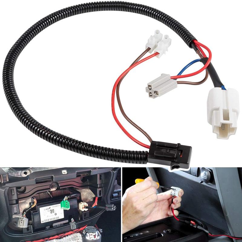 12 Volt Power Adapter for 2018- 2022 Jeep Wrangler JL Unlimited & Gladiator JT & for 1999-2018 Jeep Wrangler JK TJ Unlimited