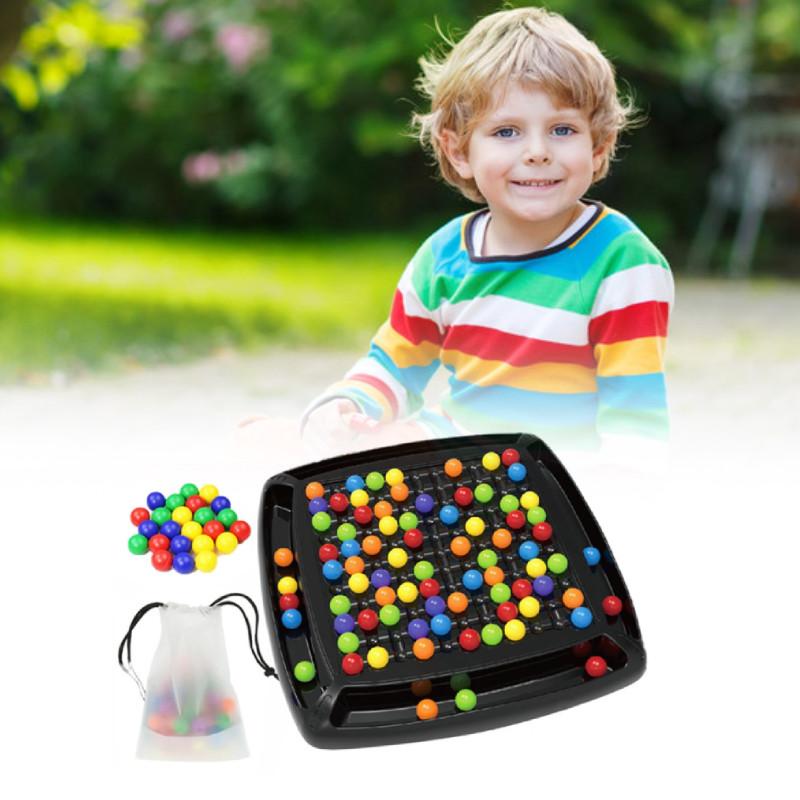 Colorful Rainbow Pop Game Interactive Family Fun Educational Toy For Kids