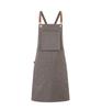 Premium Waterproof Canvas Apron for Catering, Baristas, Baking, Milk Tea Shops - Custom Logo Workwear