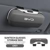Car Visor Sunglasses Glasses Case Glasses Holder Clip Box For BYD Atto 3 Dolphin Seal Tang Song Yuan Car interior accessories