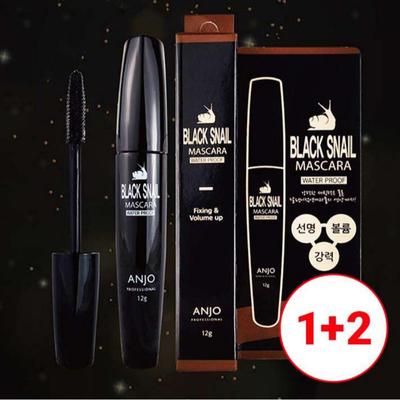 Black Snail Waterproof Mascara (1+1+1) – Long-Lasting Volume and Curl