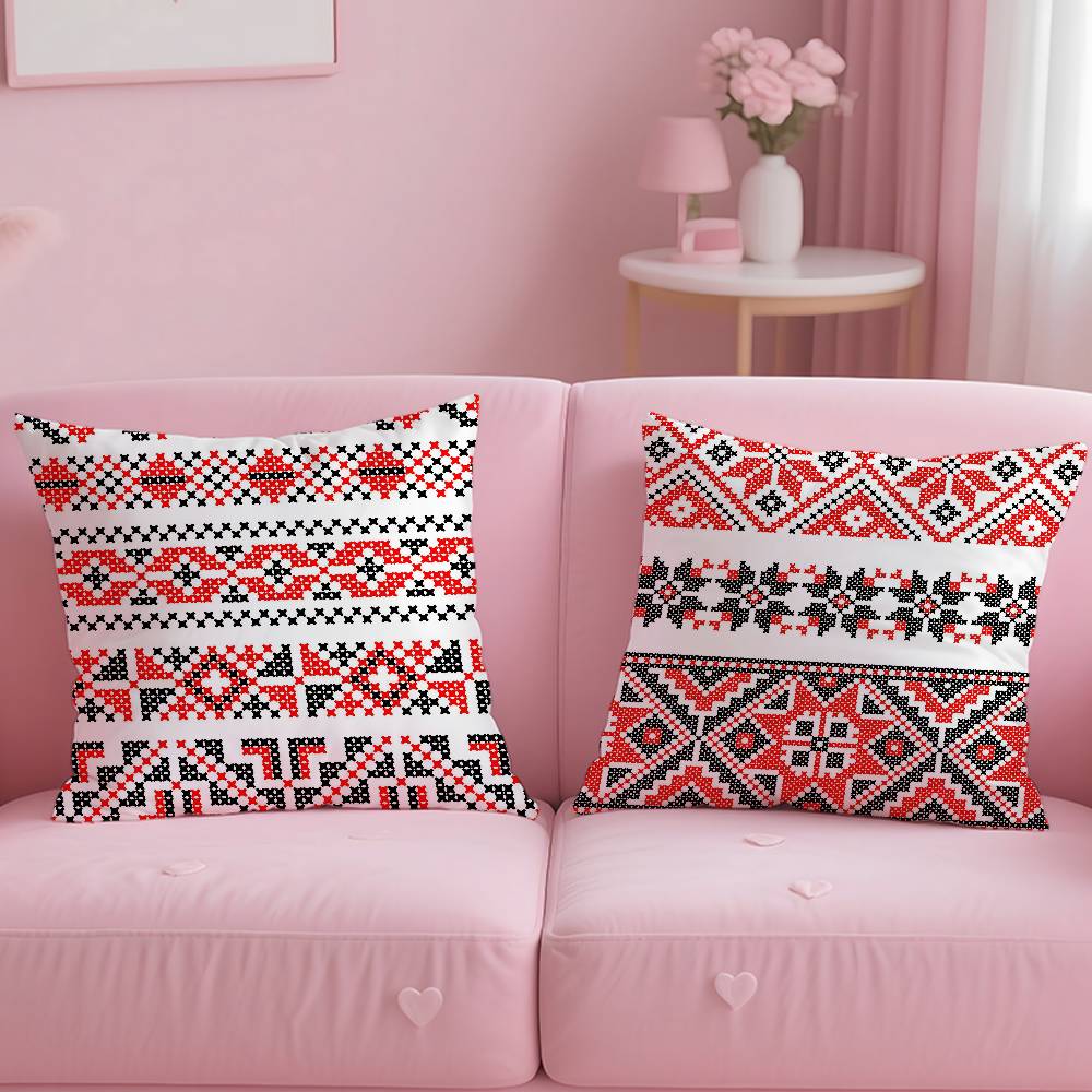 ART Russian Shading Pillow Case Pattern Printing Pillowcase Living Room Sofa Cushion Cover Bedroom Room Decor