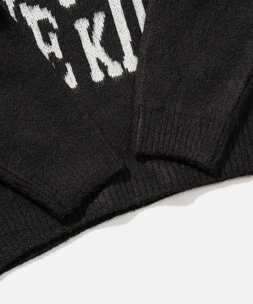 VASTIC Love Kills Brush Knit_Black