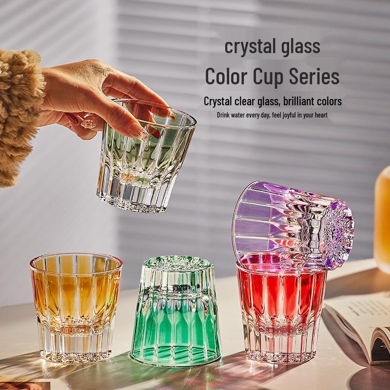 Edo Kiriko Luxury Crystal Glass: Bar, Restaurant, or Home Whiskey and Water Cup