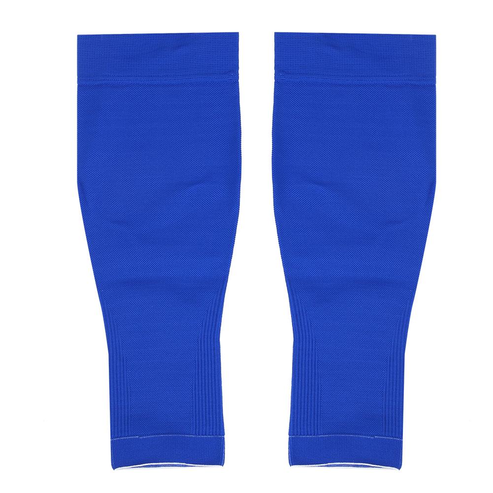 1 Coppia Mumian Parastinchi Sportivi Maniche Compressione Polpaccio Protezione BluM