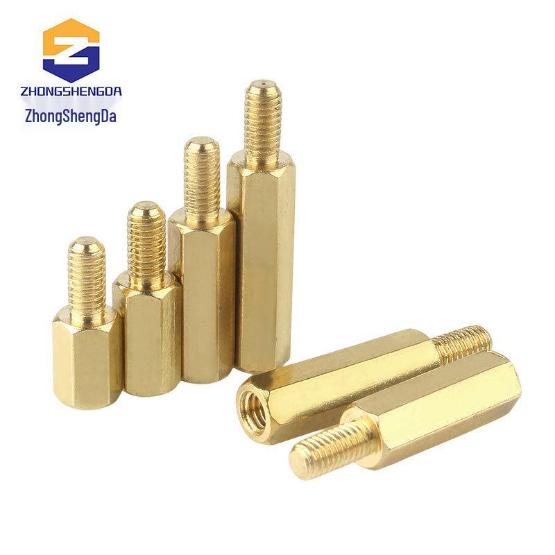 Brass Hexagonal Copper Spacer for PCB Board Isolation, M2/M2.5