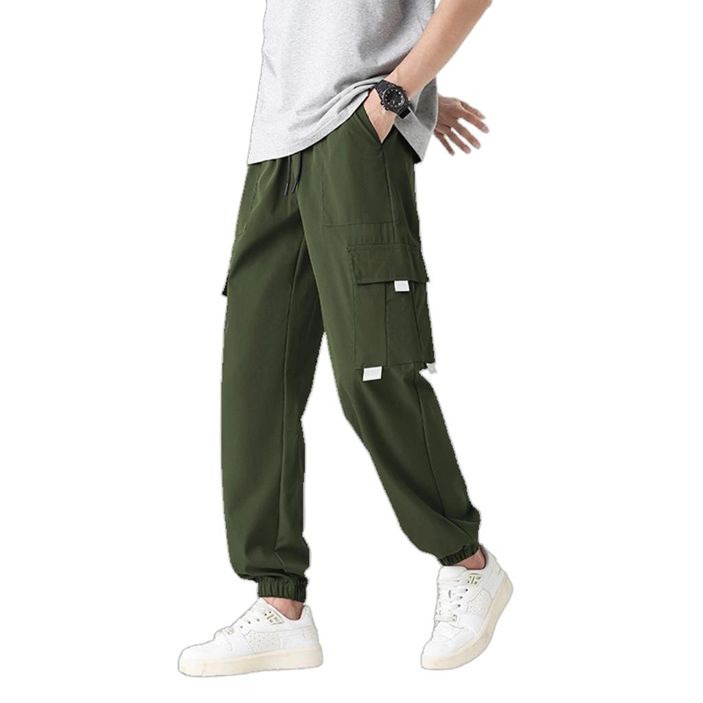 Men's Outdoor Leisure Sports Loose Straight Cylinder Trousers