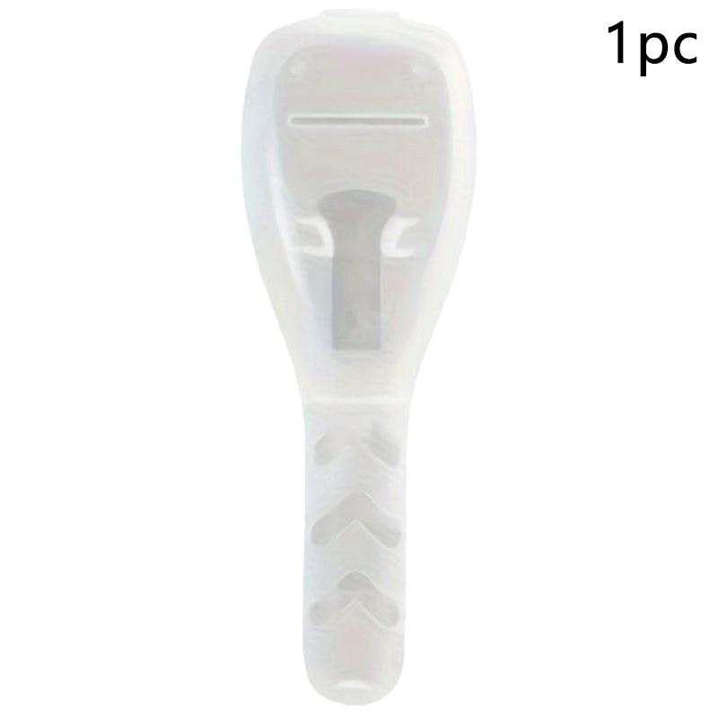 

1/2/4 шт. Коробка для хранения бритвы Прозрачный пластиковый контейнер для бритвы Держатель для лезвий Портативный дорожный чехол для бритвы Контейнеры для мужской бритвы 1pc белый