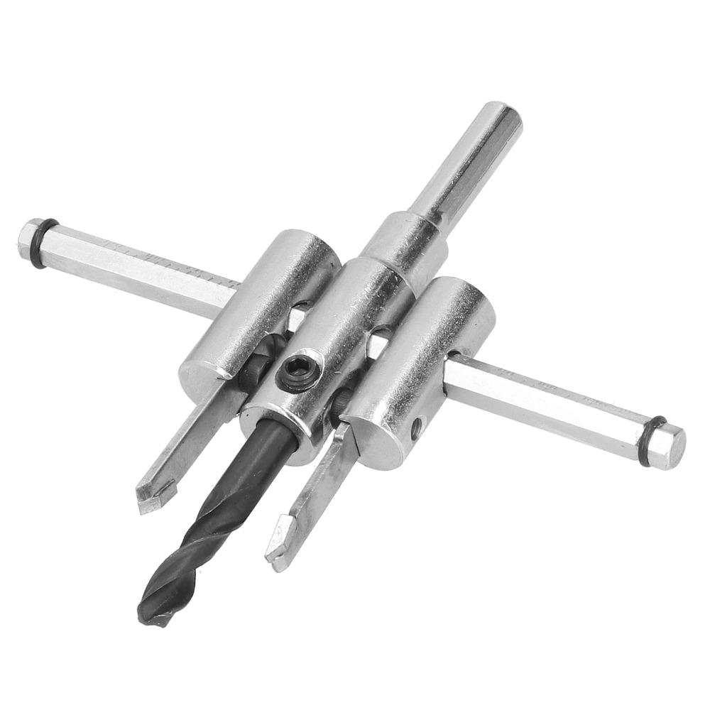 40 to 120mm Circle Hole Cutter Adjustable Round Cutting Tool  Wood and Drywall Projects