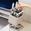 Chixing Multifunctional Stainless Steel Kitchen Knife and Cutting Board Organizer