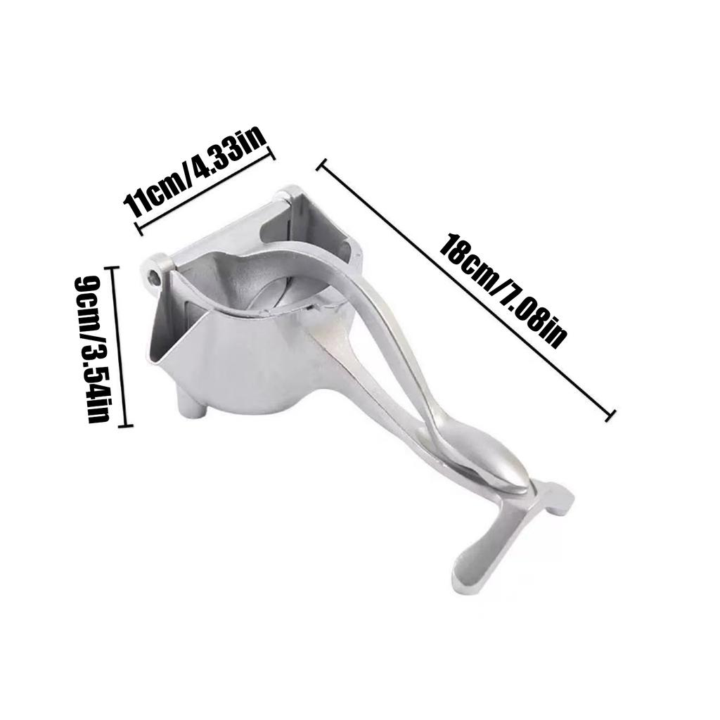 Heavy-Duty Metal Lemon Squeezer Easy Manual Citrus Press Juicer Ergonomic & Durable for Fresh Juice Apple Juicer For Restaurant