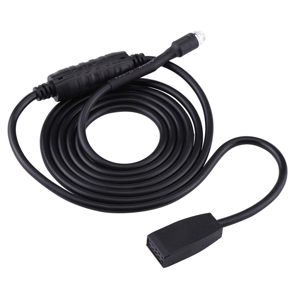 3.5mm Car Audio Auxiliary In Input Interface Adapter MP3 Music Cable For E46 1998‑2006