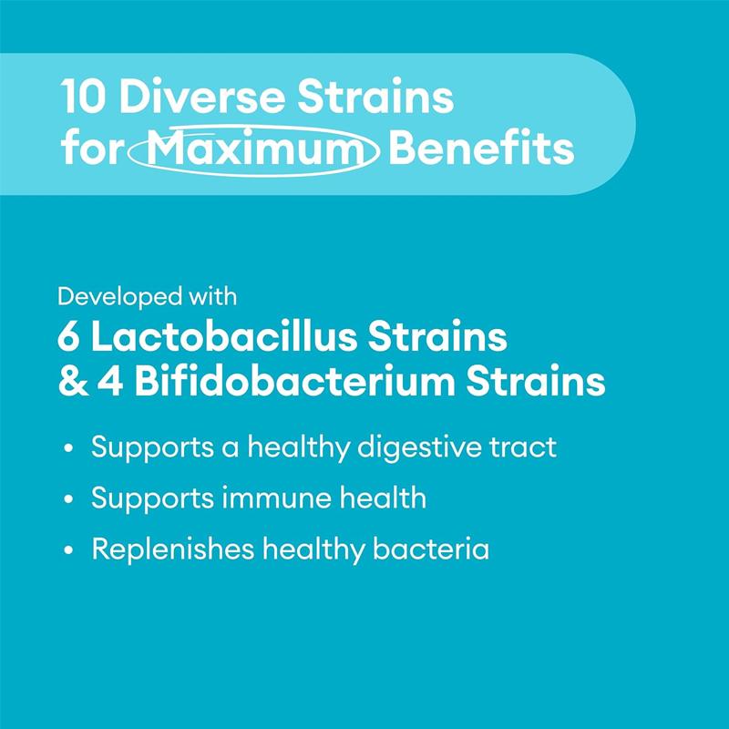 GREVIP Probiotic 60 Billion CFU Capsules 120pcs — Digestive Wellness, 20 Strains, Daily Support