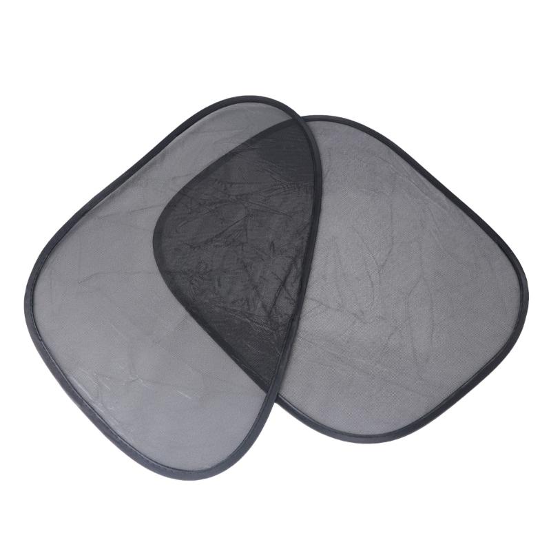 Mesh Car Side Window Shade 4 Piece Panel Set, Electrostatic Adsorption Privacy Protection Screen for Commute Parking