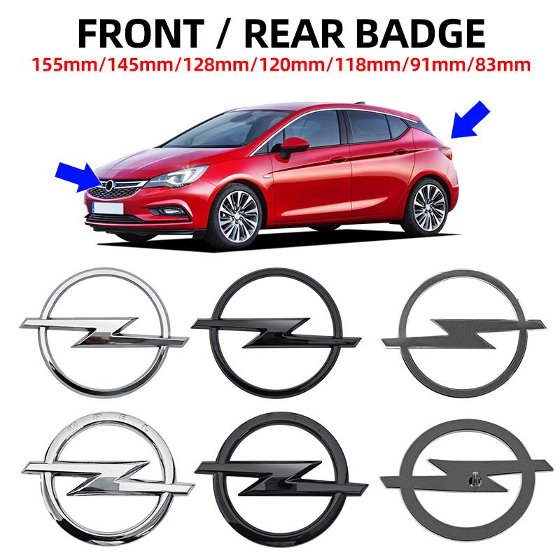 1ks ABS Pro Logo Odznak Znak Nálepka Opel Vhodné na Přední Mřížku Kapotu Zadní Kufr Nárazník Auta Astra Zafira Insignia Corsa H G