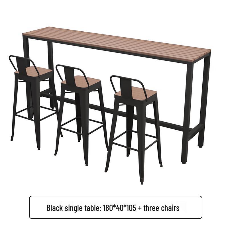 WEZHO Outdoor Balcony Bar Table