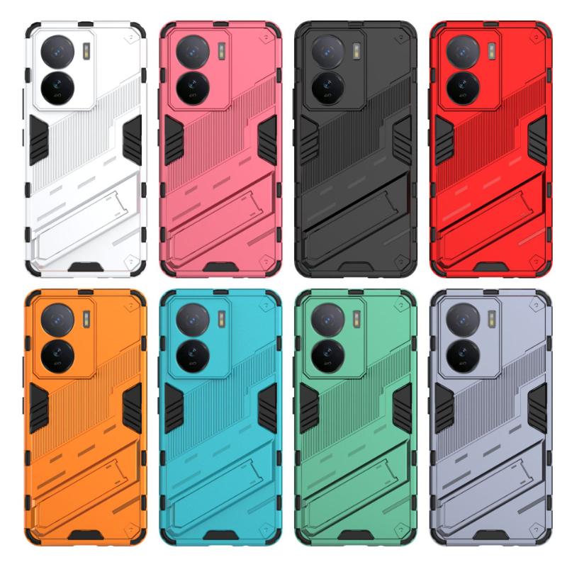 For Vivo iQOO Z7x Z7 Pro 5G Armor Shockproof Phone Case Back Cover For iQOO Z7 Magnetic Kickstand Anti-Fall Protect Coque Cases