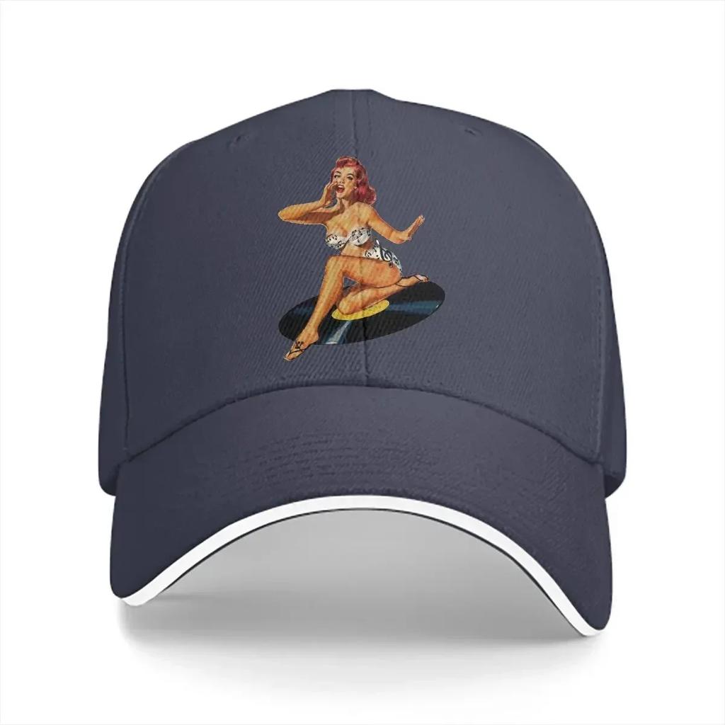 Summer Cap Sun Visor Goddess Pin Up Girl Hip Hop Caps Peaked Hats