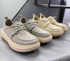 Summer New Lightweight Thick Bottom Casual Shoes Easy To Wear Slip On Lazy Person Cowhide Leather Shoes Breathable Rubber Sole