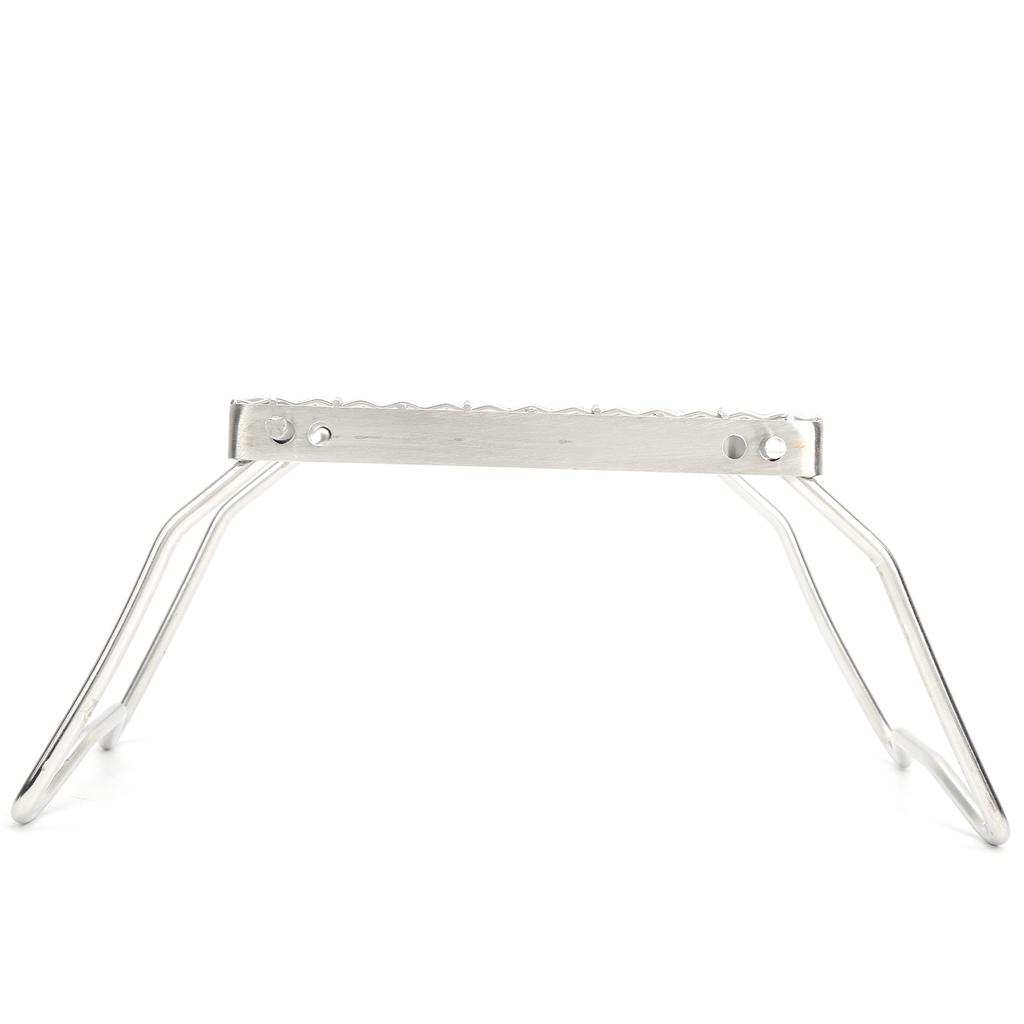 Stainless Steel Outdoor Barbecue Stove Folding Grill BBQ Camping Burning Firewood Stove