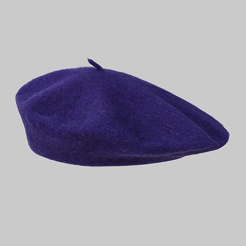 Vintage Damen Mädchen Baskenmütze Künstler Winter Warm Einfache Mütze Kappe Kopfbedeckung Hüte Für Frauen Einfarbige Klassische Mütze Maler Baskenmützen