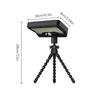 Outdoor Solar Lights With Motion Sensor 600LM 3 Color Modes Flexible Tripod Portable Waterproof Camping Lantern For Backyard
