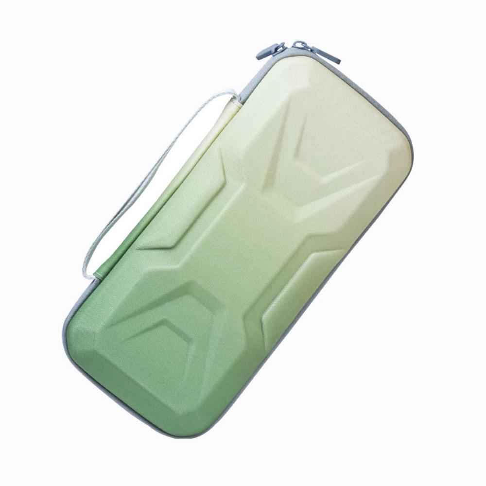 

Твердый чехол EVA для переноски, тонкий градиентный цвет, сумка для хранения игровой консоли, ударопрочный, водонепроницаемый, коробка для игровой консоли зелёный
