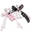 lace bowknot Ballet Shoes Keychain Backpack Decor Ballet Shoes Bow Keychain  Women