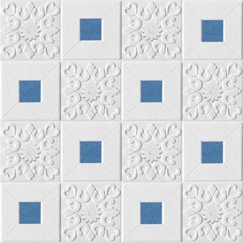 10pcs Foam 3D Foam Stickers Self-adhesive Ceiling Decorative Panels Waterproof Wallpaper Living Room Bedroom Home Decoration