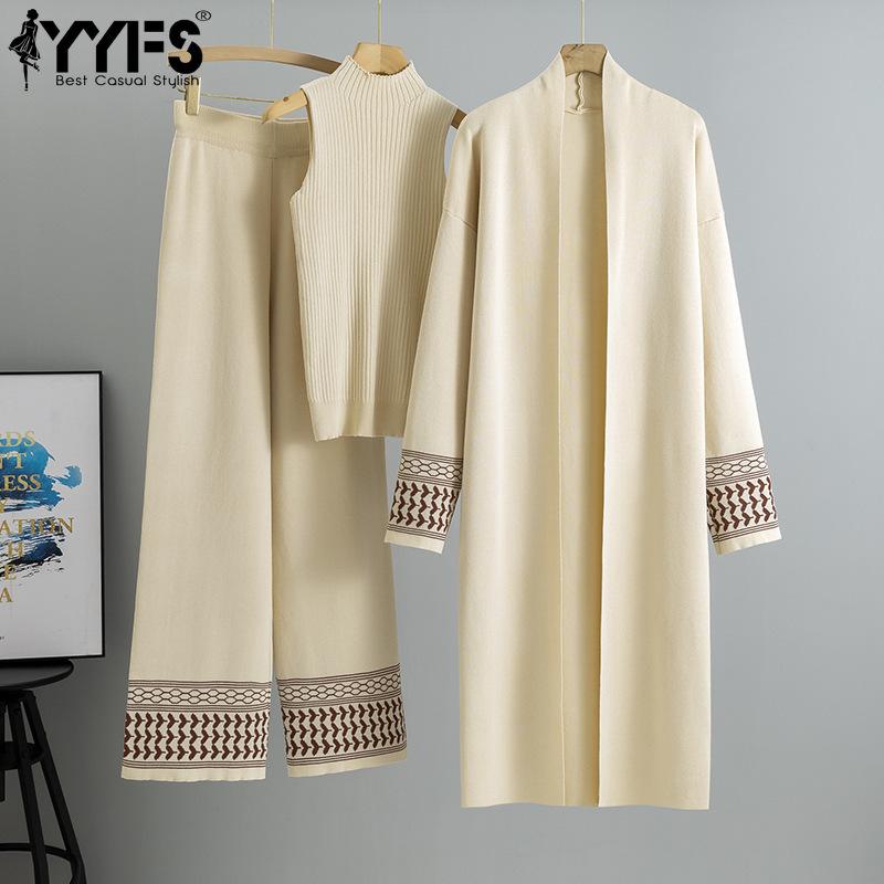 YYFS Damenmode Casual Frühling Herbst Langarm Hosen Hosenanzüge