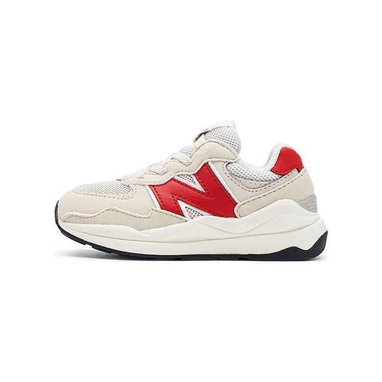 New Balance Comfortable Versatile Low-Top Walking Shoes Baby Shoes Beige Red IV5740ES