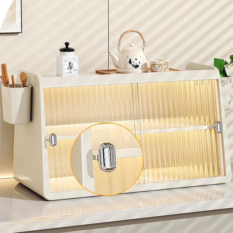 Storage Artifact Premium Tea Set Cup Holder Coffee Storage Rack Cup Water Cup Light Luxury Storage Rack Mug  Kitchen Organizer