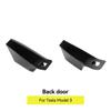 2PCS Door Side Storage Box Car Interior Accessories for Tesla Model3 Y Handle Pocket Armrest Passenger Storage Tray Container