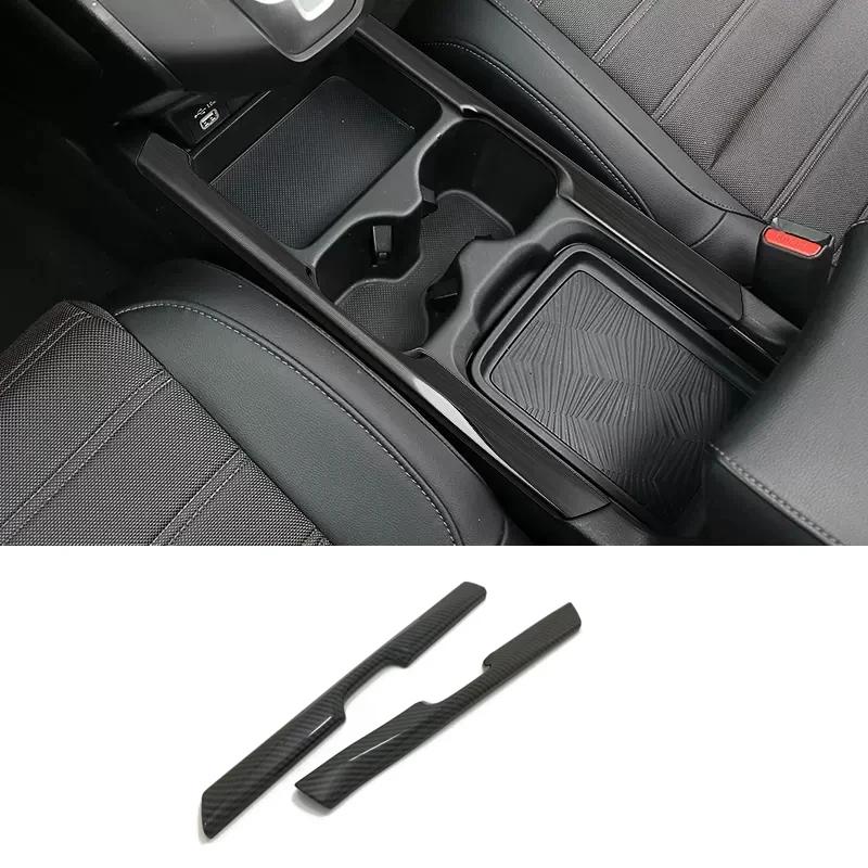 For Honda CRV CR-V C-RV 2017- ABS Carbonfiber Armrest  Window Swtich Cover Gear Shift Panle Air Outlet Steering Wheel Cover