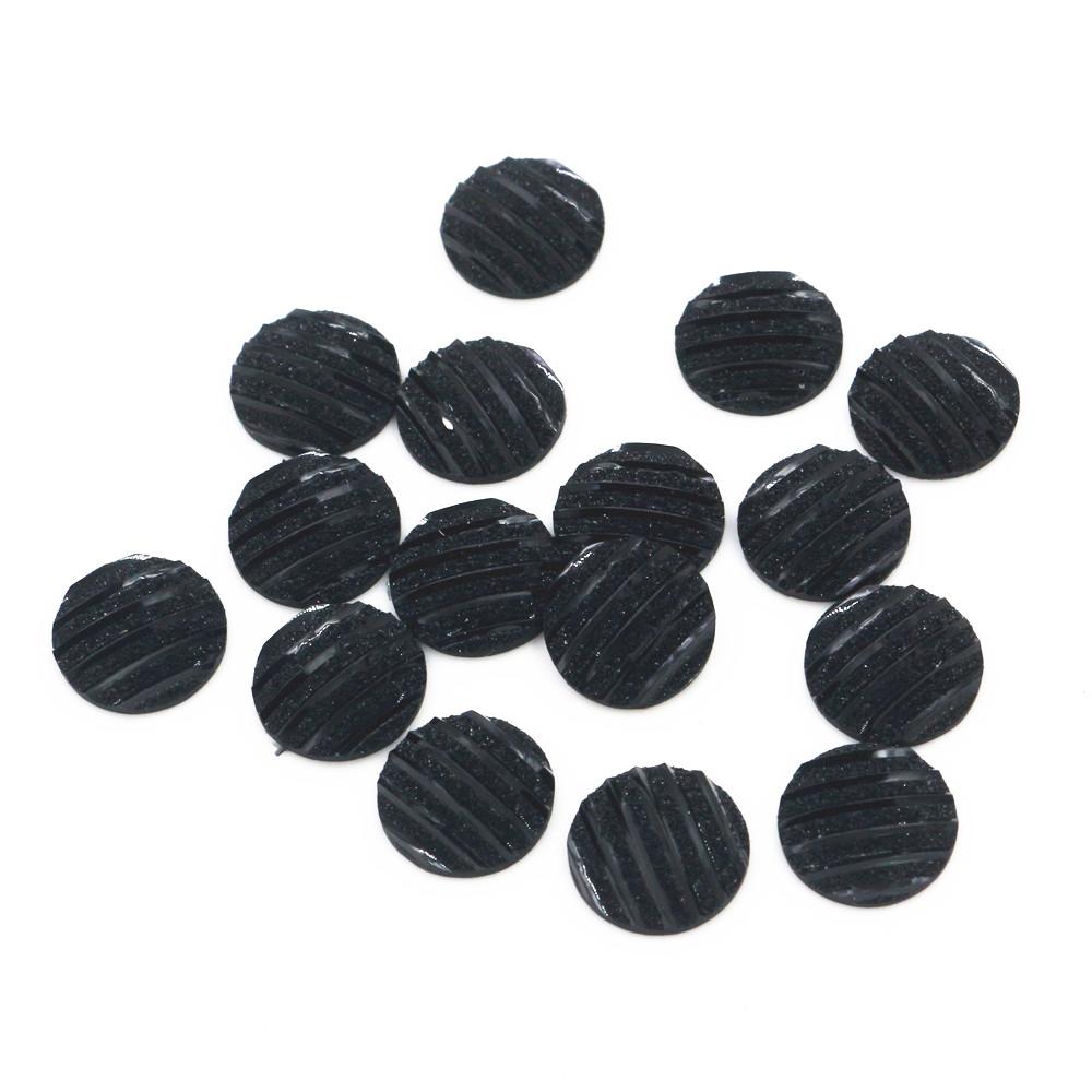40pcs 8mm 10mm 12mm Mix Colors Mermaid Fish Scale Flat back Rhinestone Round Cabochon Embellishment Scrapbooking DIY Crafts