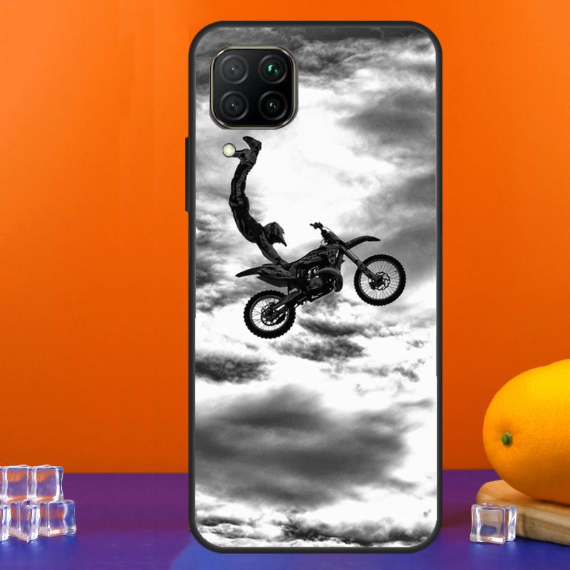Moto Cross Motorrad Sport Für Huawei Nova 7i 8i 11i 12i 12s 9 10 SE Y91 Y90 Y60 Y70 Y72 Y61 P30 P40 Lite P60 Pro Hülle